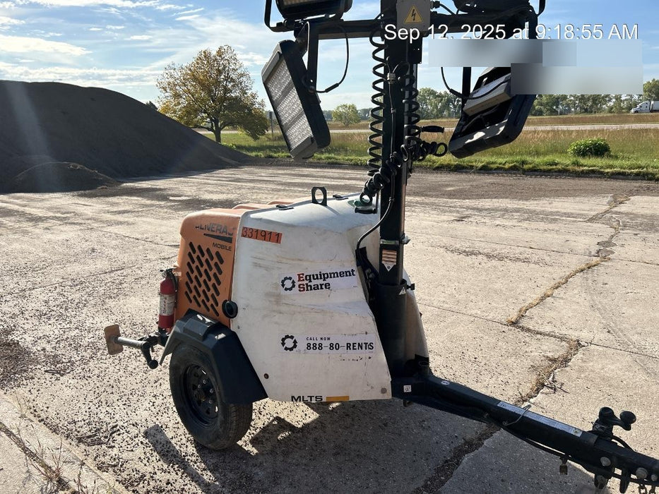 2023 Generac MLT2 Diesel, Flex Switch 120V Input, Powerzone Controller, (4) 320W LED Lights, 4kW Generator, 39.9 Gal Fuel Tank, 2" Ball, T3