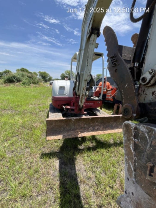 2019 Takeuchi TB260 Takeuchi TB260 Canopy w/Rubber Tracks, Auxiliary Hydraulics, Standard Blade, Manual QC