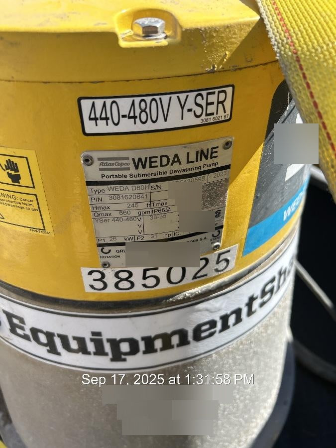 2023 ATLAS COPCO D80 H