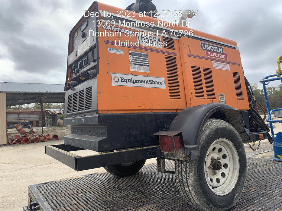 2021 Lincoln Electric Vantage 549X Ready Pak 3, ORANGE (includes trailer, cable rack, fender light kit)