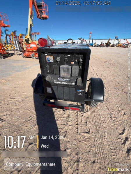 2025 MILLER ELECTRIC BIG BLUE 400