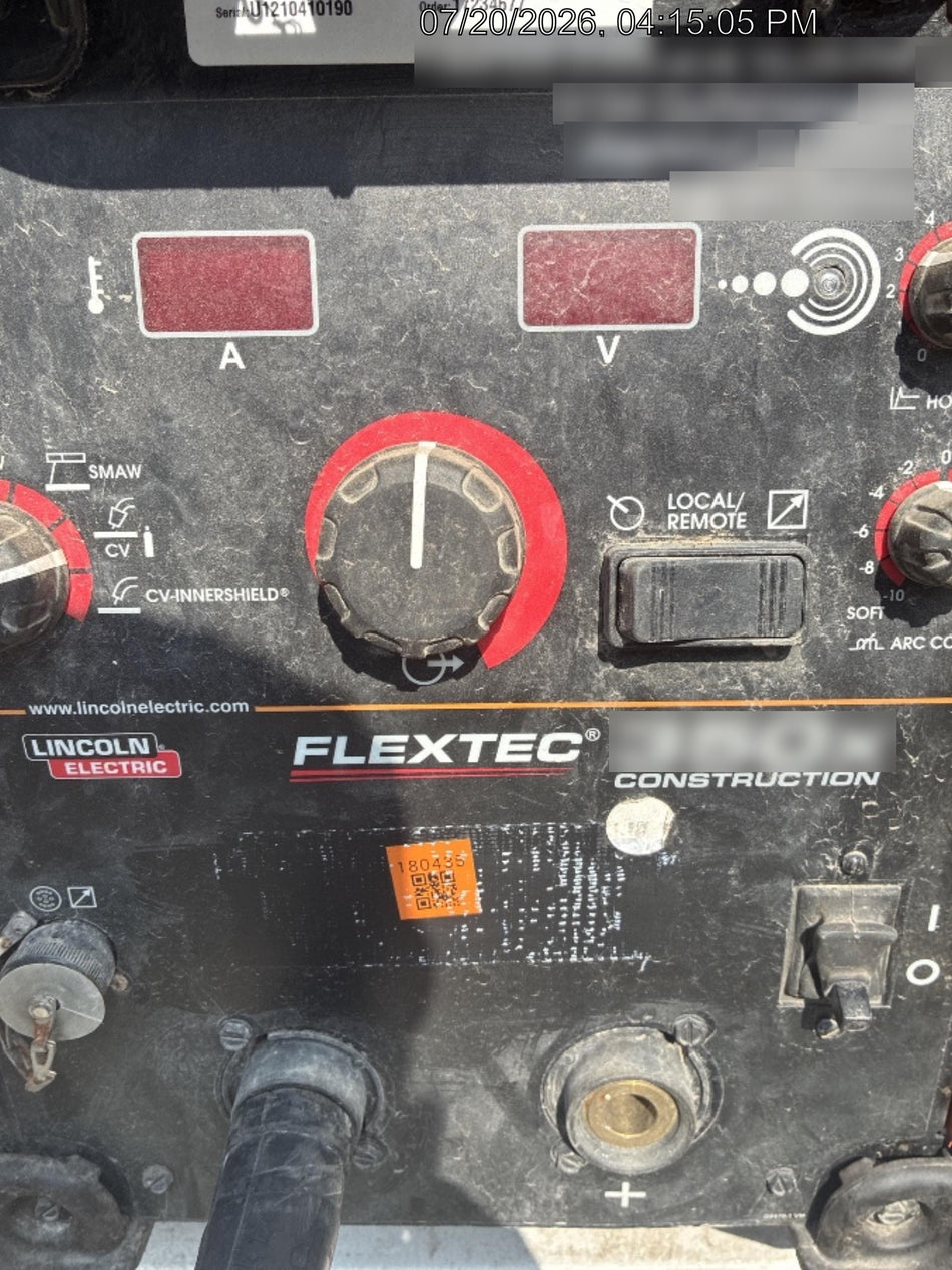 2021 LINCOLN ELECTRIC FLEXTEC 350X