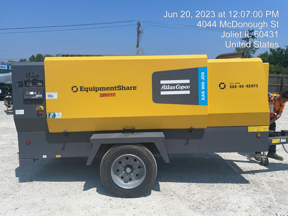 2022 ATLAS COPCO XAS 900