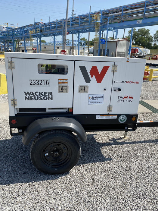 2022 WACKER NEUSON G25