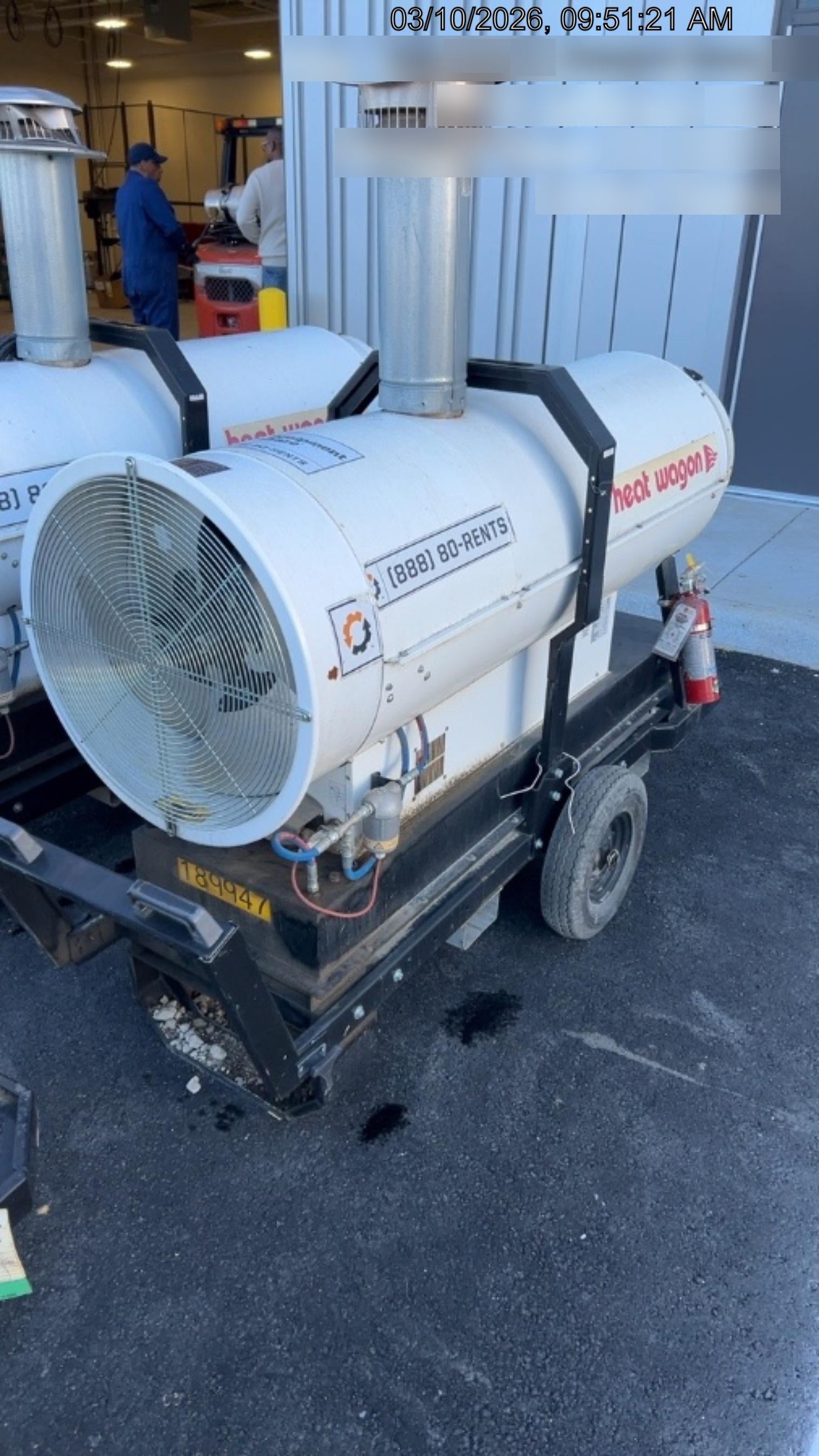 2021 HEAT WAGON HVF410