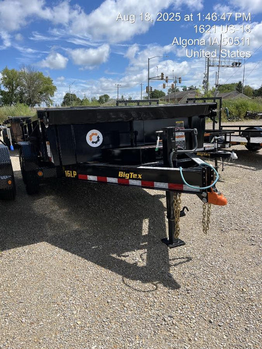 2025 BIG TEX TRAILER 16LP-14BK6SIRPD