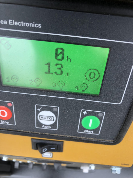 2022 Allmand NLV3GR (4) LED Light Fixture 350W, 23' Vertical Mast, 3kW Prime, Towable, Deep Sea L401, Leveling Jacks, Yanmar T4F 5.8hp