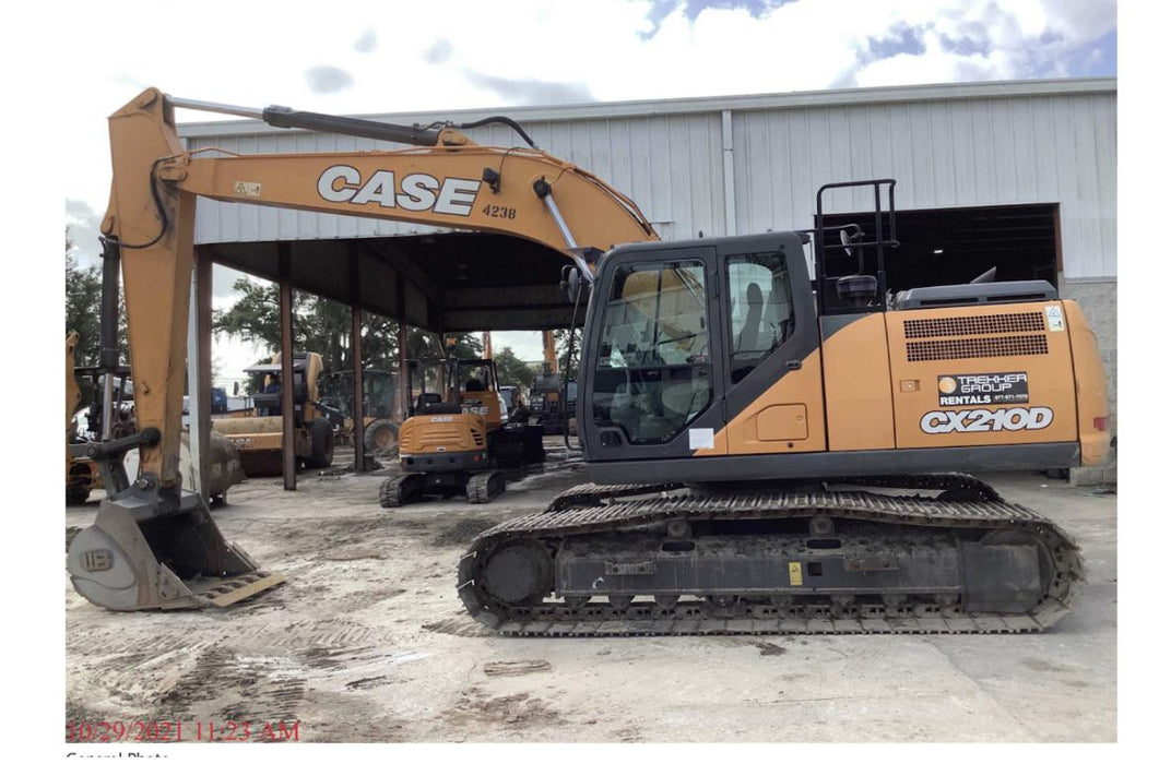 2018 CASE CX210D