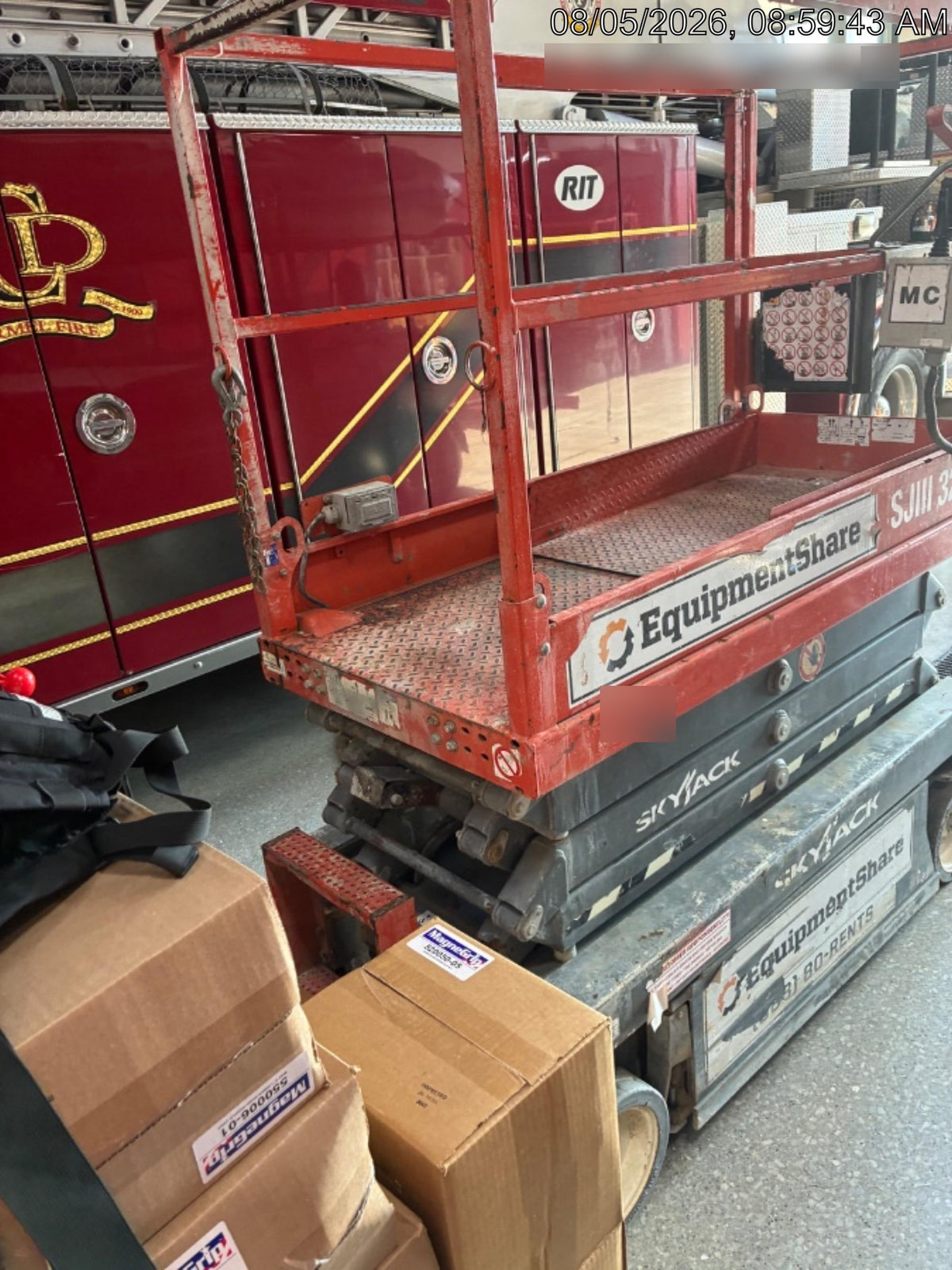 2019 Skyjack SJIII-3219 Standard Options, Trojan Batteries