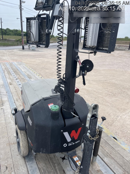 2024 Wacker Neuson LTT4 Diesel, Kohler KDW702, Deep Sea Controller, Auto Start, LED 320W, Bypass Outlet, T3