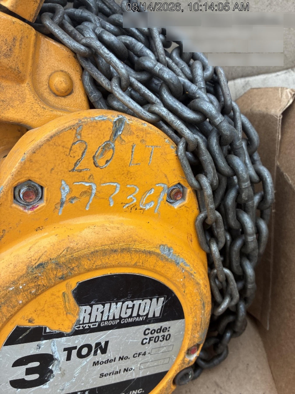 2021 HARRINGTON CF030-20
