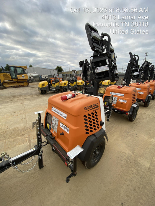 2023 Generac MLT2 Diesel, Flex Switch 120V Input, Powerzone Controller, (4) 320W LED Lights, 4kW Generator, 39.9 Gal Fuel Tank, 2" Ball, T3