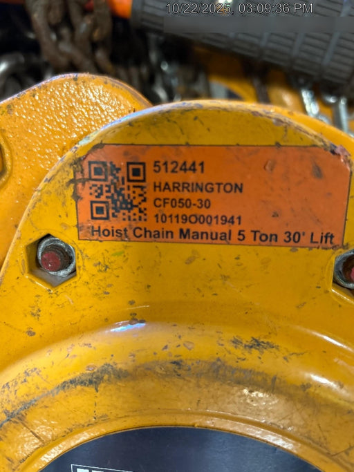 2025 HARRINGTON CF050-30