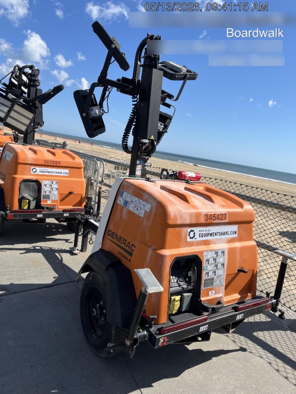 2023 Generac MLT2 Diesel, Flex Switch 120V Input, Powerzone Controller, (4) 320W LED Lights, 4kW Generator, 39.9 Gal Fuel Tank, 2" Ball, T3