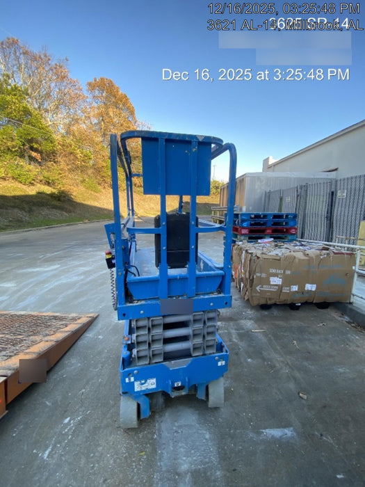 2019 Genie GS-1930 Fixed Rails with Chain Entry