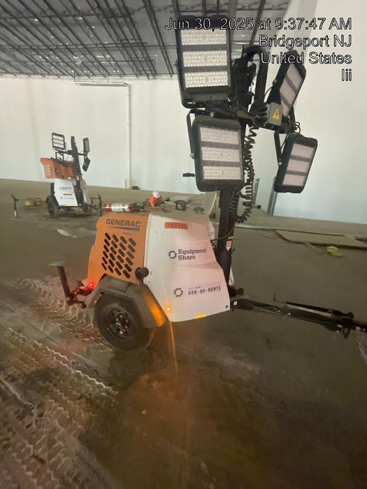 2023 Generac MLT2 Diesel, Flex Switch 120V Input, Powerzone Controller, 
(4) 320W LED Lights, 4kW Generator, 39.9 Gal Fuel Tank, 2" Ball, T3