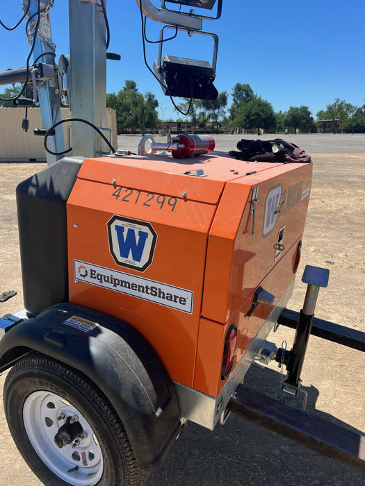 2024 Wanco WLTT-4MM4K Diesel, Deep Sea Controller, Shore Power Plug, Auto Start, (4) 350W LED Floodlights, 4kW Generator, 60 Gal Fuel Tank, 2" Ball, T3