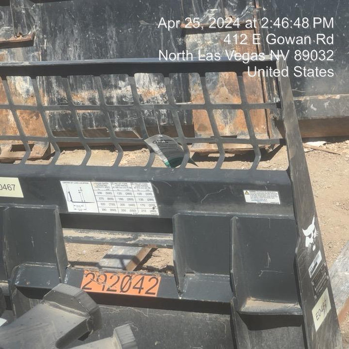 2023 BOBCAT 36" Mini Skid Steer Fork Carriage - Bobcat