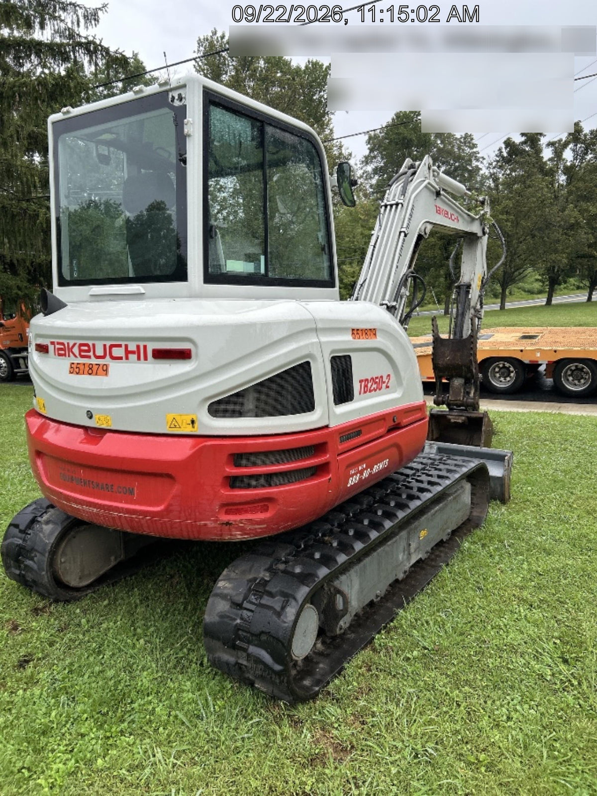 2025 TAKEUCHI TB250-2CR