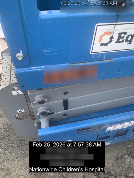 2020 Genie GS-1930 Solid Non Marking Tires, Beacon, Folding rails with half height swing gate