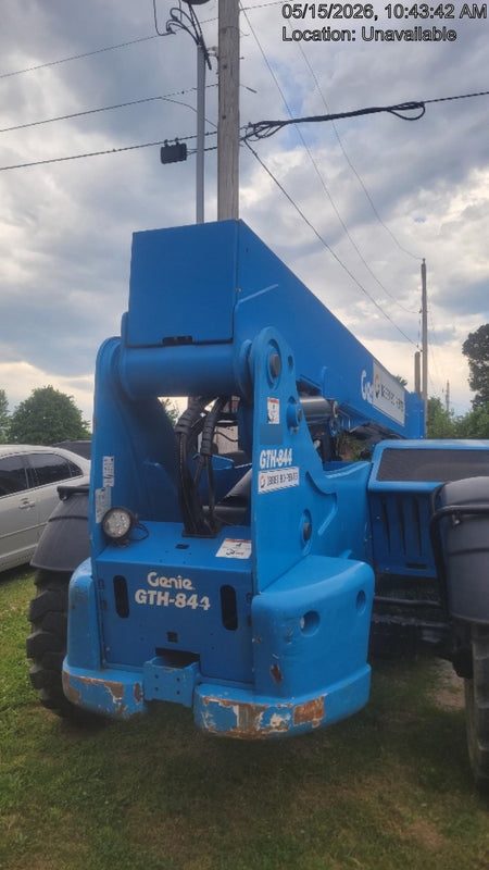 2019 Genie GTH-844 GTH-844 w/Open ROPS, FF Tires, beacon/work lights, 60" carriage/forks