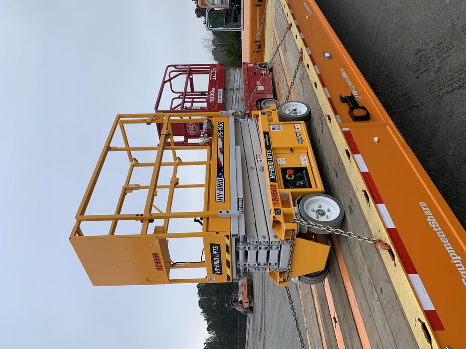 2020 Hy-Brid PS-1930 Pro Series - 19' Scissor Lift, LCS