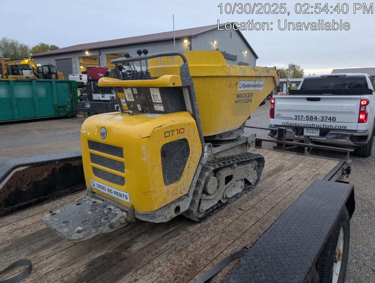 2019 WACKER NEUSON DT10