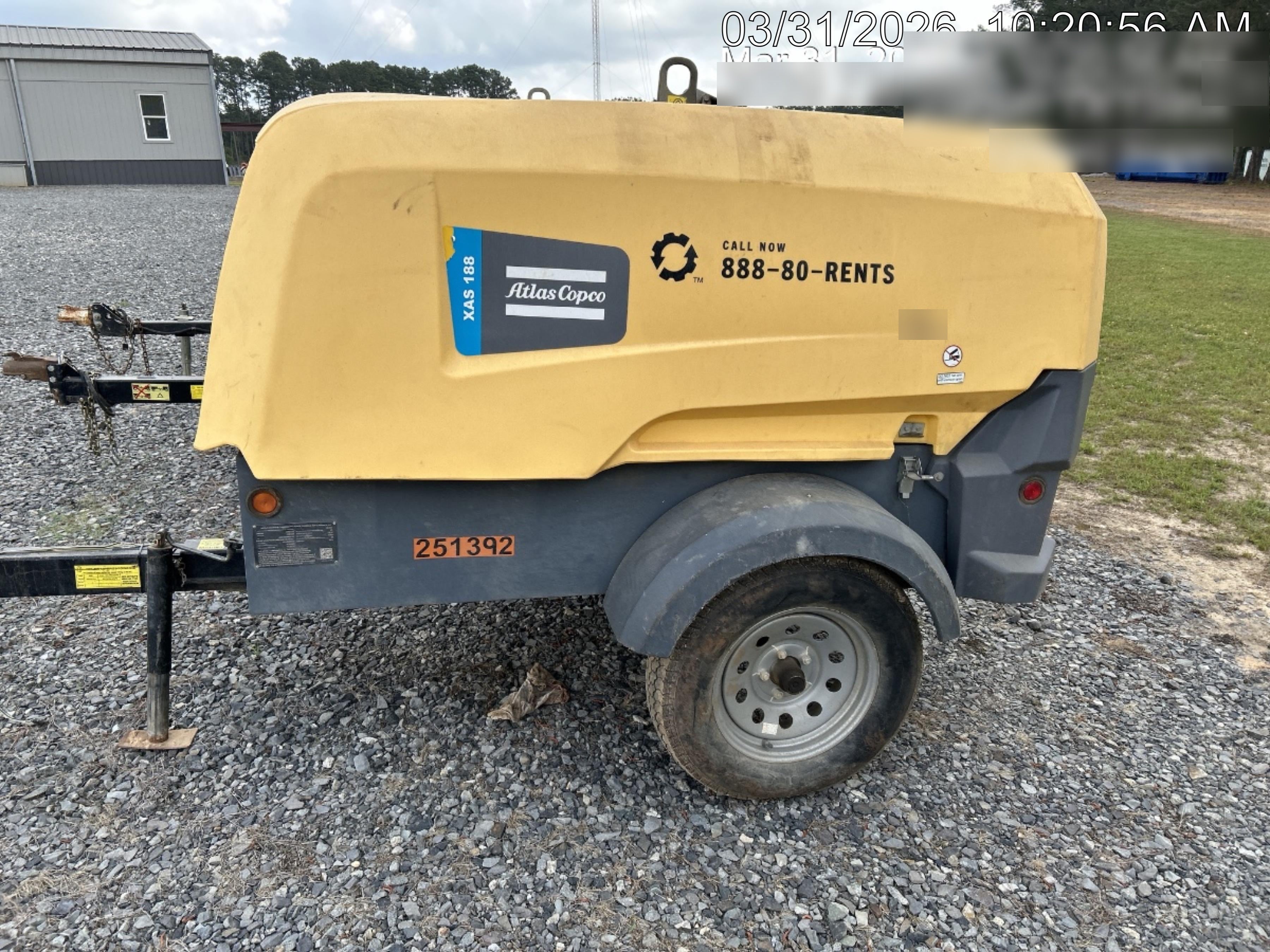 2022 ATLAS COPCO XAS188 CWK