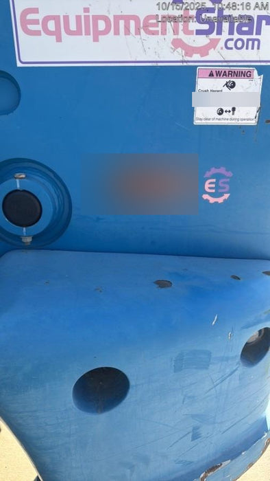 2017 Genie GTH-844 Diesel Engine, Solid Tires, 60" Carriage, Open ROPS