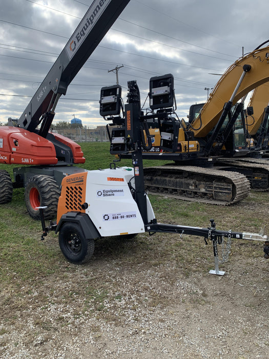 2023 Generac MLT2 Diesel, Flex Switch 120V Input, Powerzone Controller, 
(4) 320W LED Lights, 4kW Generator, 39.9 Gal Fuel Tank, 2" Ball, T3