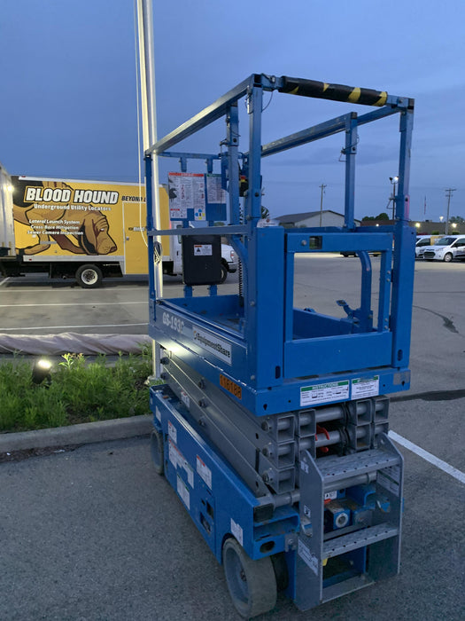 2020 Genie GS-1930 Solid Non Marking Tires, Beacon, Folding rails with half height swing gate