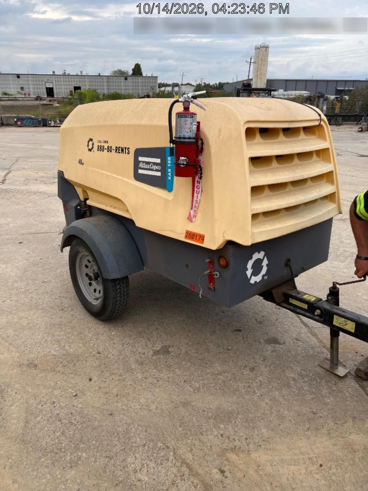 2022 ATLAS COPCO XAS188 CWK