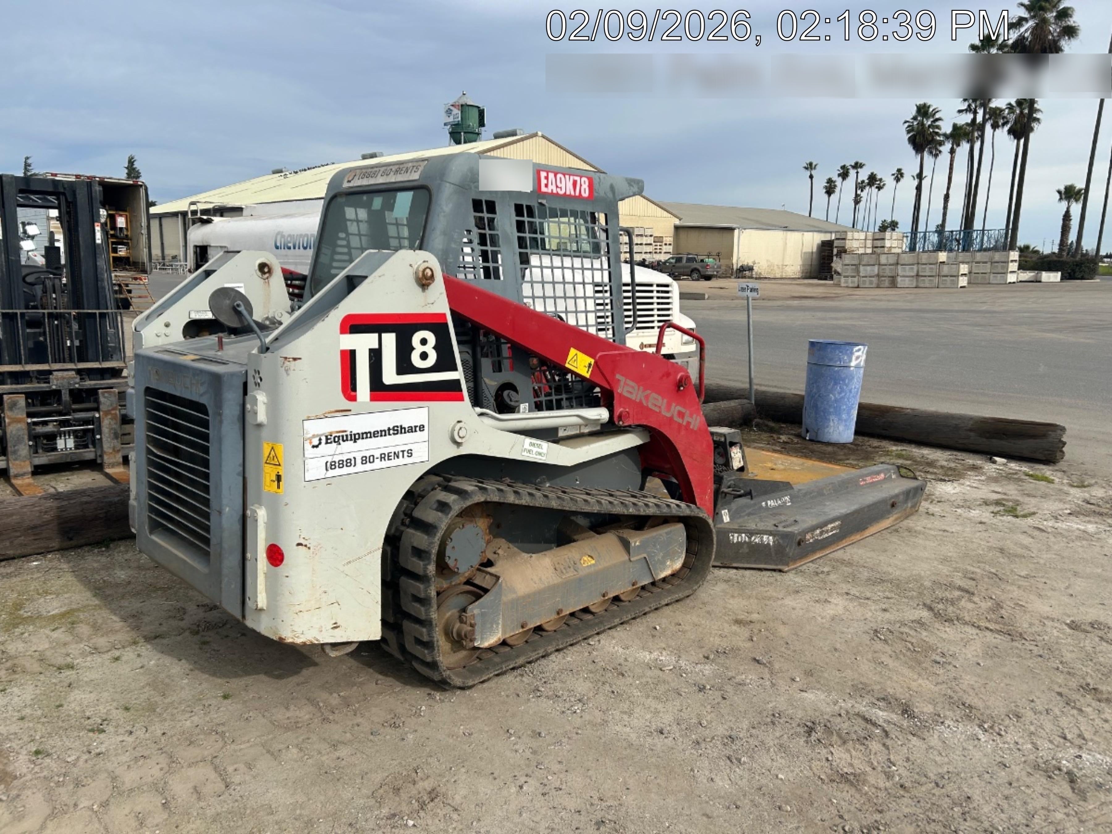 2019 TAKEUCHI TL8W