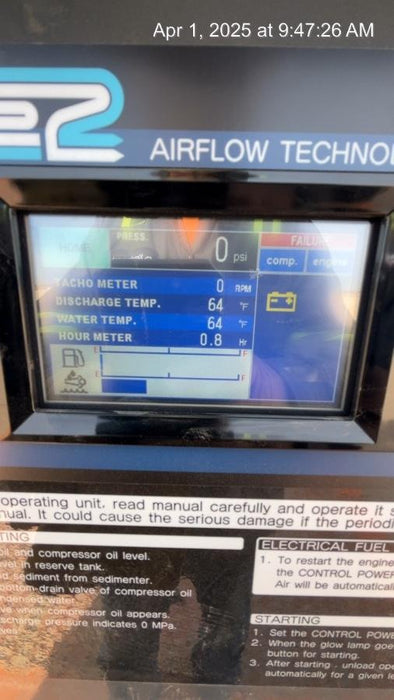 2025 AIRMAN PDSF375DP-6E1