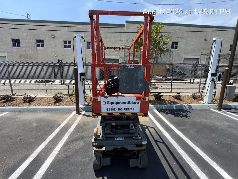 2020 Skyjack SJIII-3219 Solid NM Tires, Half height spring hinged entry gate, Dual Beacons, 800W Inverter