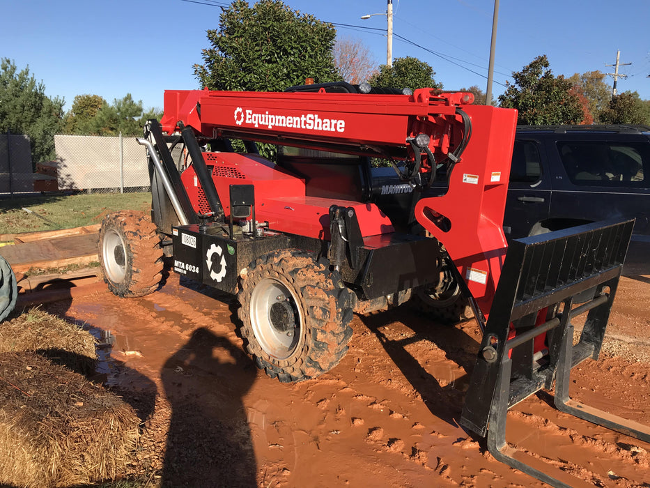 2020 Manitou MTA6034 Canopy, Solid Tires, Work Lights, Beacon, Aux Hydraulics, Back up Alarm, Mirrors, ES Keypad