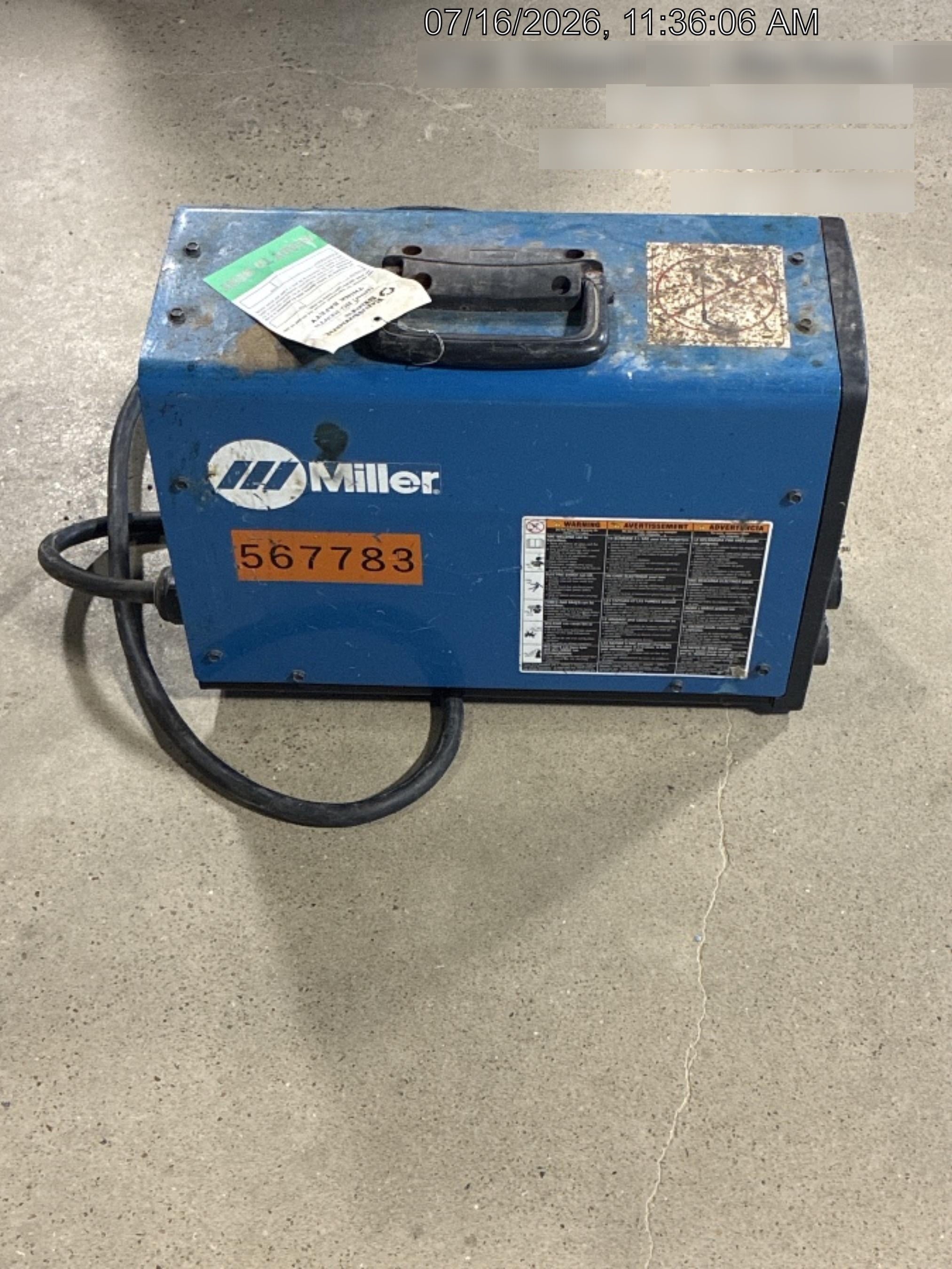 2025 MILLER ELECTRIC CST-282