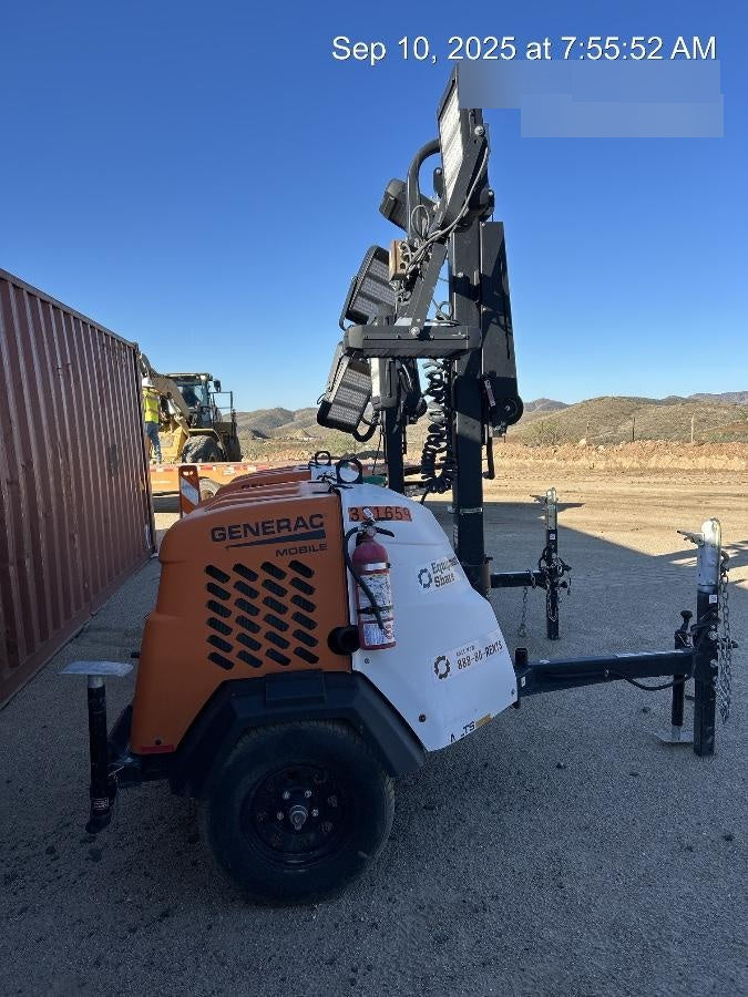 2023 Generac MLT2 Diesel, Flex Switch 120V Input, Powerzone Controller, (4) 320W LED Lights, 4kW Generator, 39.9 Gal Fuel Tank, 2" Ball, T3