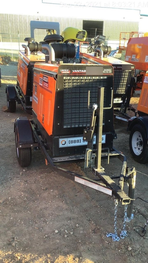 2021 Lincoln Electric Vantage 549X Ready Pak 3, ORANGE (includes trailer, cable rack, fender light kit)