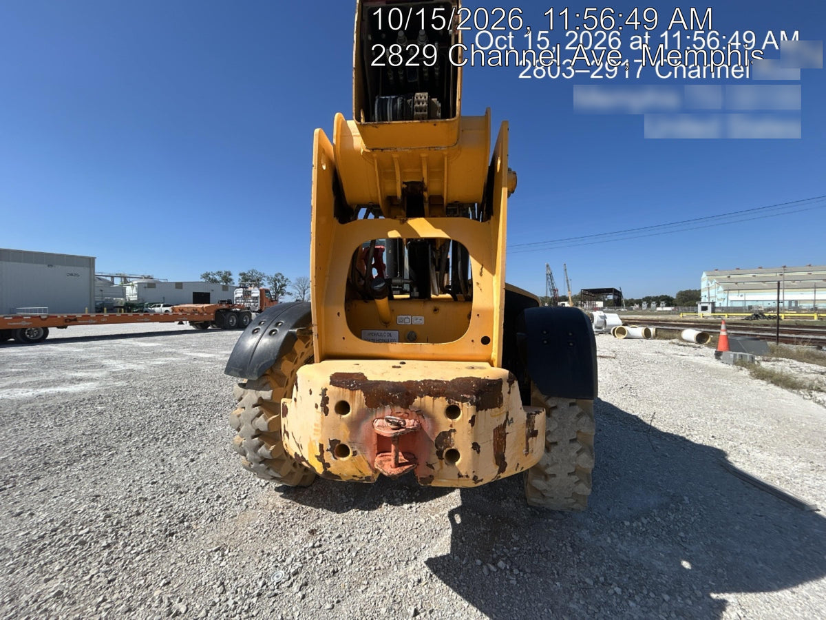 2019 JCB 510-56 Open ROPS, 74 HP, Solid Tires, Worklights, Beacon, Aux Hydraulics, Lifting Eye, 60" Carriage/60" Forks