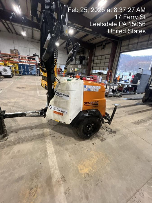 2023 Generac MLT2 Diesel, Flex Switch 120V Input, Powerzone Controller, (4) 320W LED Lights, 4kW Generator, 39.9 Gal Fuel Tank, 2" Ball, T3