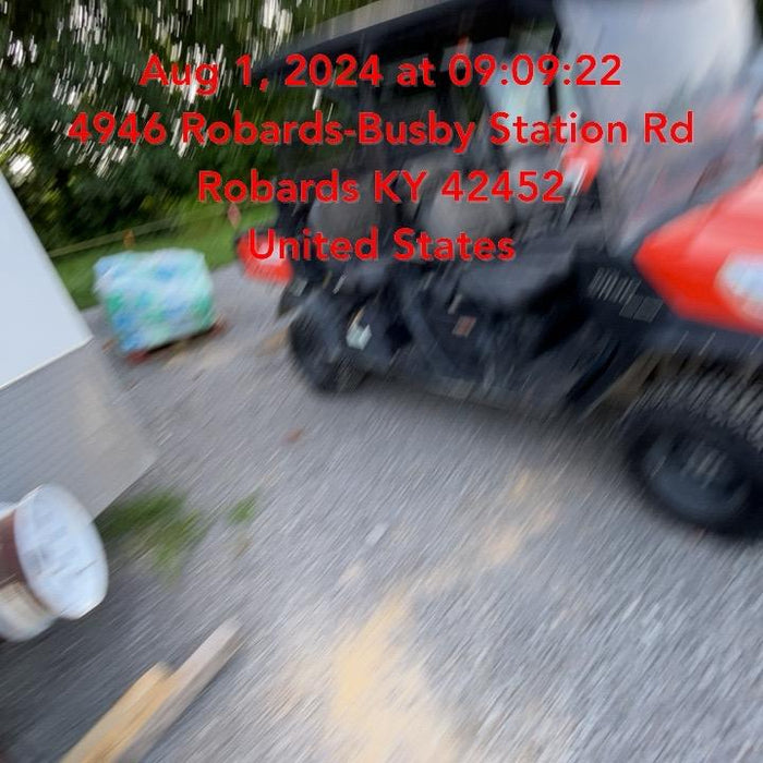 2022 Kubota RTV-X1140W-H Plastic Canopy, Windshield Acrylic Clear, LED Strobe Light, Wire Harness Kit, Back up Alarm
