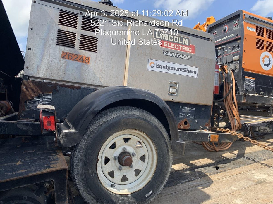 2024 Lincoln Electric LE400 Kubota V1505, Trlr, Cable Rack, Light Kit, ES Decals, T3