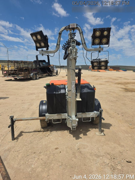 2024 Wanco WLTT-4MM4K Diesel, Deep Sea Controller, Shore Power Plug, Auto Start, (4) 350W LED Floodlights, 4kW Generator, 60 Gal Fuel Tank, 2" Ball, T3