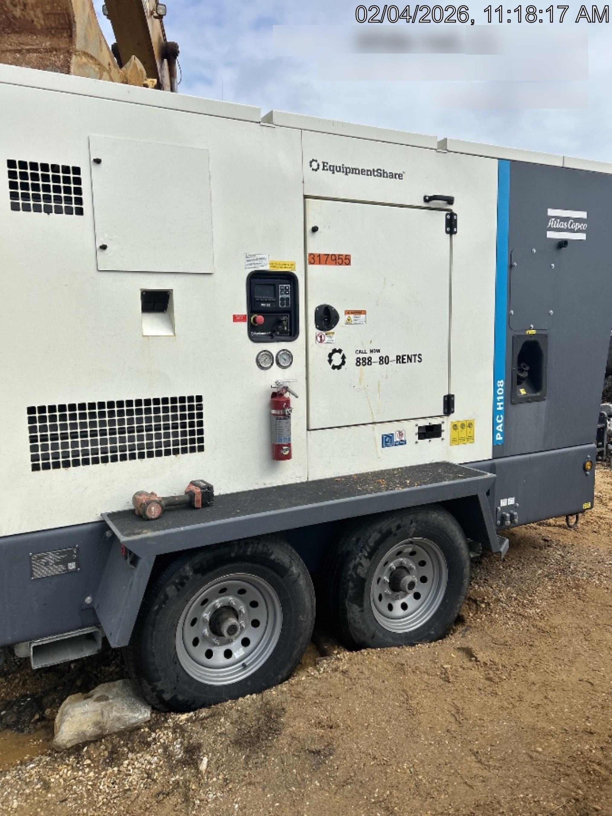 2023 ATLAS COPCO PAC H108 JD-S