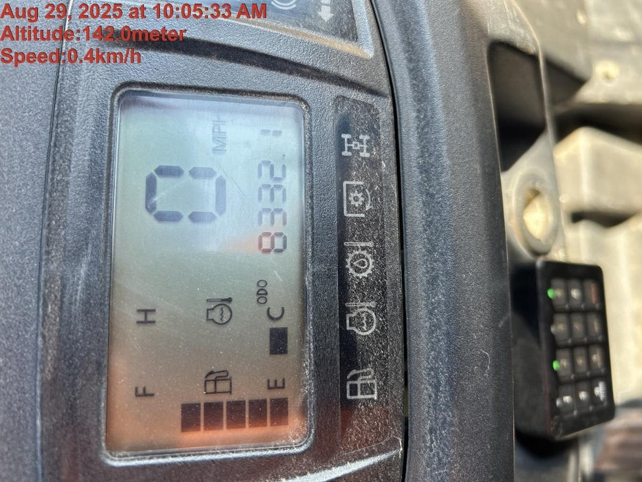 2020 Kubota RTV-X1140W-H 4WD utility cart -LED strobe -Windshield tempered glass -Plastic canopy -Wire harness kit -Backup alarm