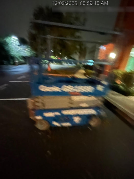 2020 Genie GS-1930 Solid Non Marking Tires, Beacon, Folding rails with half height swing gate, 800W Inverter