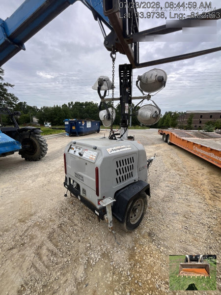 2018 Wacker Neuson LTV6K-MH Wacker Neuson LTV6K Mobile Light Tower w/Fuel Level Sensor Installed