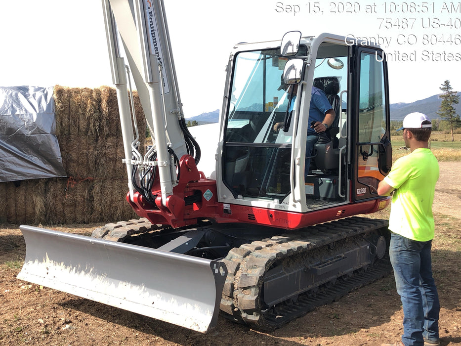 2020 Takeuchi TB290C Cab/Heat/Air, Rubber Tracks, Manual TAG QC