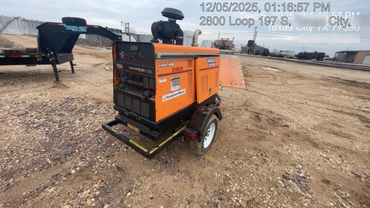 2022 Lincoln Electric Vantage 549X VANTAGE 549X READY-PAK 3